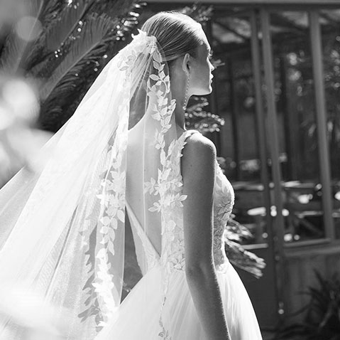Vestido novia romántico