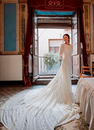 Vestido de novia a medida