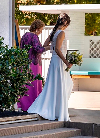 Vestido de novia a medida