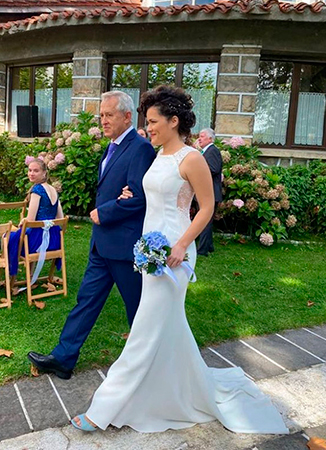 Vestido de novia a medida