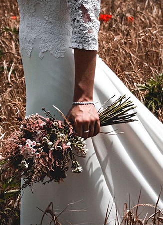 Vestido de novia a medida