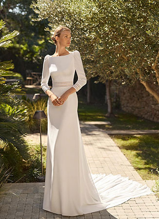 Vestido de novia elegante