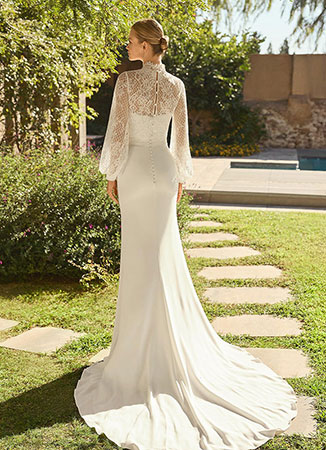 Vestido de novia elegante
