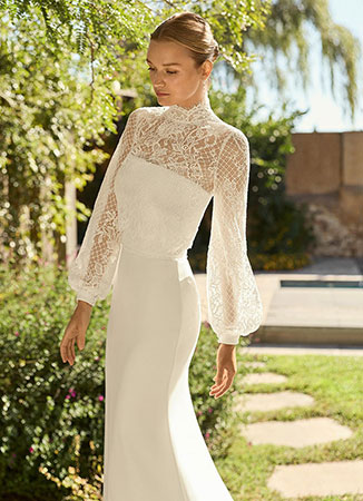 Vestido de novia elegante