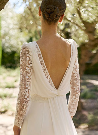 Vestido de novia elegante