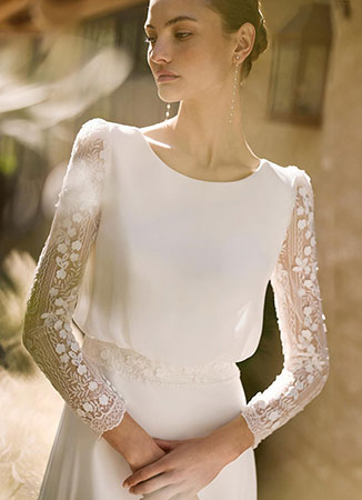 Vestido de novia elegante