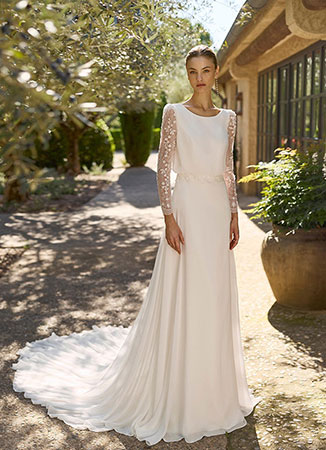 Vestido de novia elegante