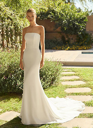 Vestido de novia elegante