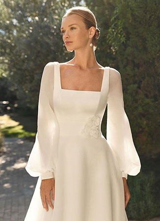 Vestido de novia elegante