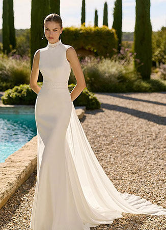 Vestido de novia elegante