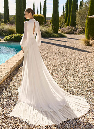 Vestido de novia elegante