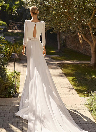 Vestido de novia elegante