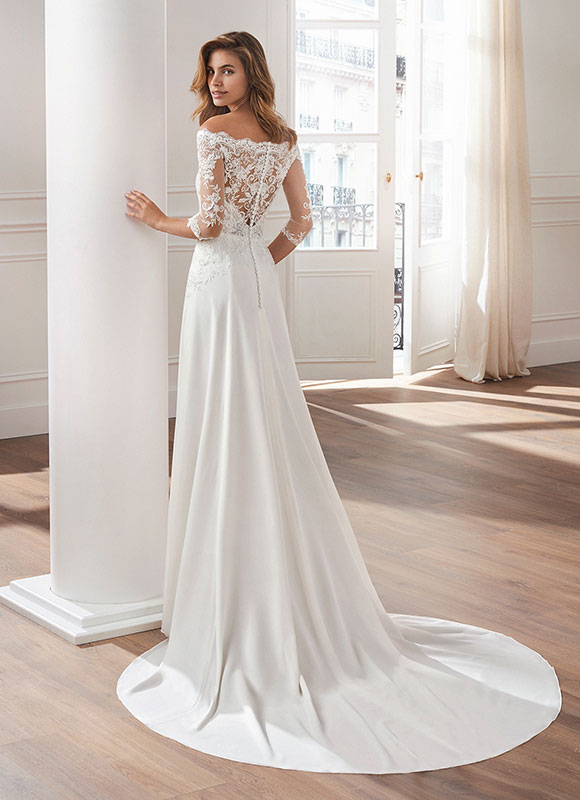 vestidos de novia elegantes en pamplona - garaicoechea novias