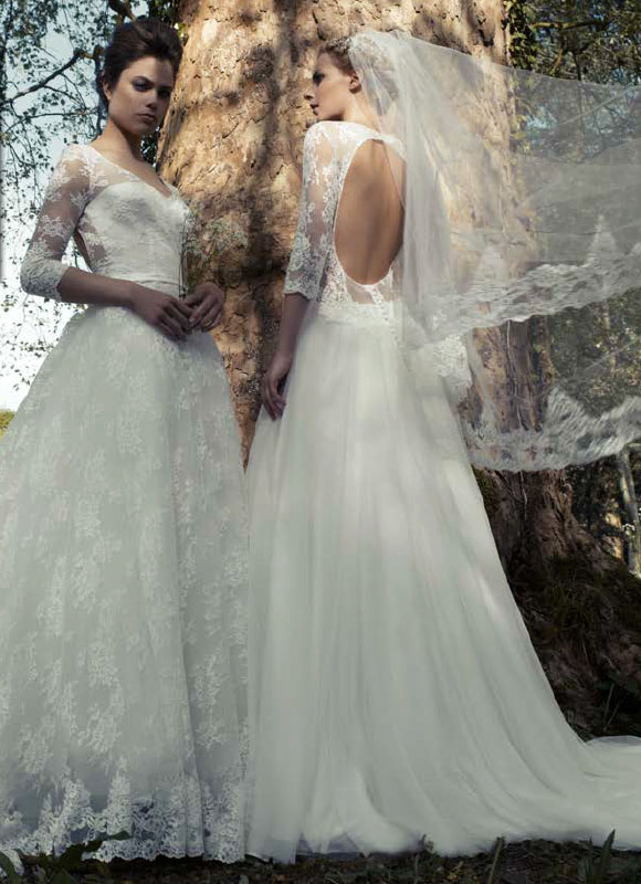 Vestido de novia de Luna Novias